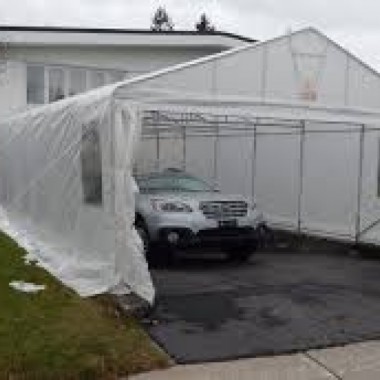 Date limite pour enlever vos abris d'auto - 1er mai