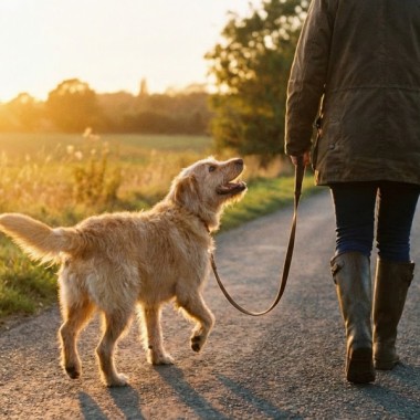 Veuillez garder vos chiens en laisse en tout temps ! Merci de votre collaboration !